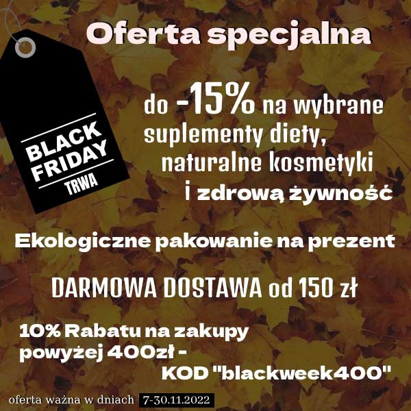 Black Week 2022 w Ekokokziolek.pl