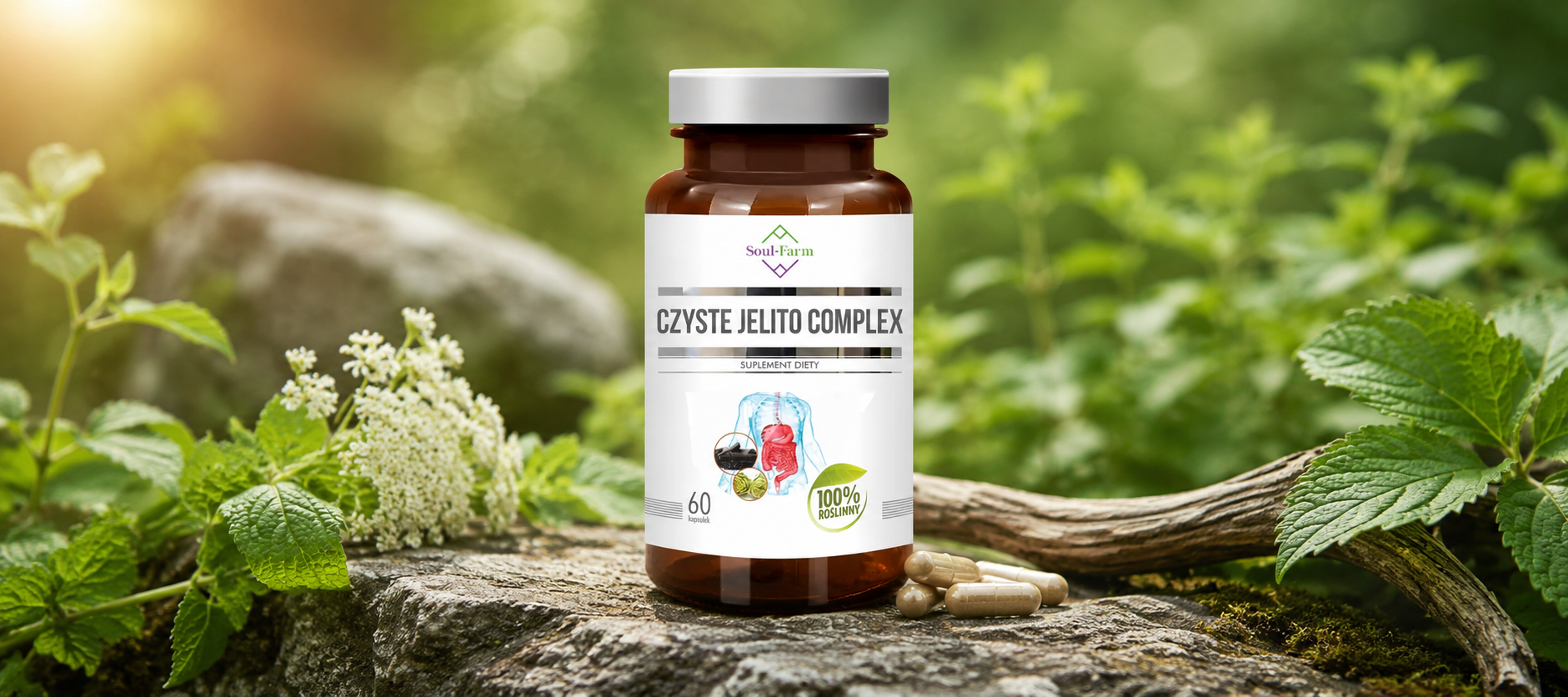 Czyste Jelito Complex – naturalne wsparcie jelit i trawienia
