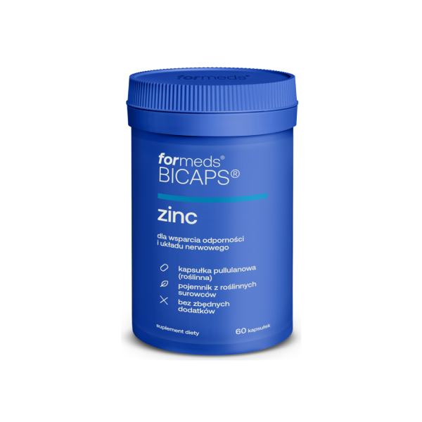 Bicaps Zinc - Cynk 60 kapsułek Formeds