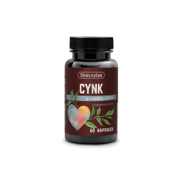 Cynk z miedzią i EGCG 60 kapsułek Skoczylas