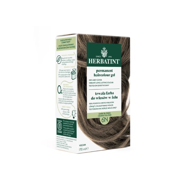 Naturalna farba do włosów 6N Herbatint