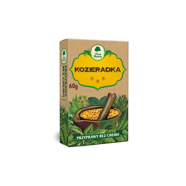 Kozieradka ziarno 60g Dary Natury