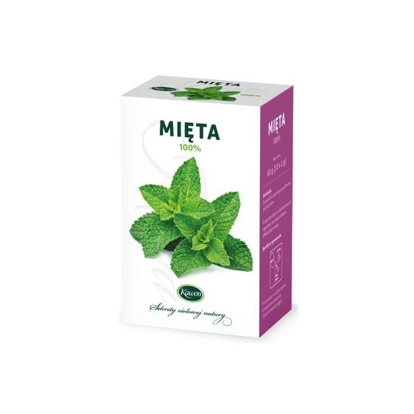 Herbata Mięta ekspresowa 30x2g Kawon