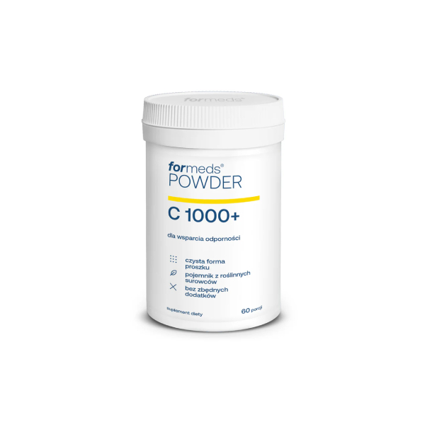 witamina C w proszku, odporność, stawy, kości, bioflawonoidy, witamina C 1000