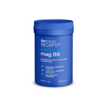 mag B6, formeds, kapsułki, wsparcie układu nerwowego i mięśniowego