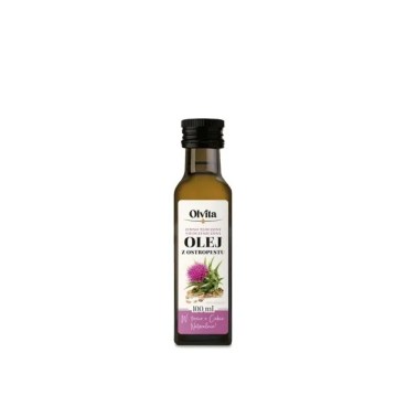 Olej  ostropestu, 100ml, Olvita, trawienie, wsparcie wątroby, 