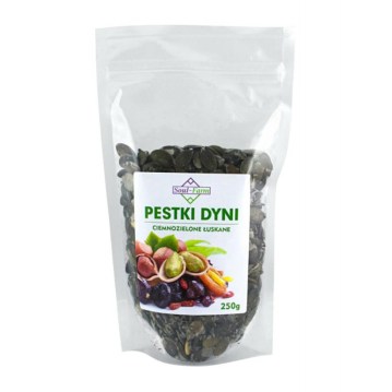 pestki dyni, soul-farm, 250g, ziarna