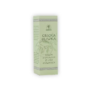 serum z wyciągiem z liści oliwnych 30ml, korana, naturalny kosmetyk