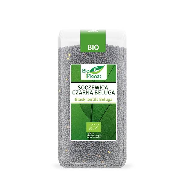 Soczewica czarna beluga 400g Bio Planet