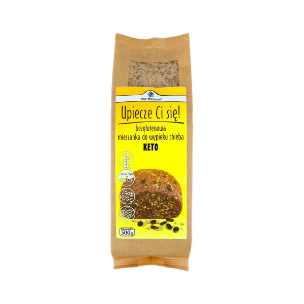 Upiecze Ci się! mieszanka do wypieku chleba keto 500g Pięć Przemian