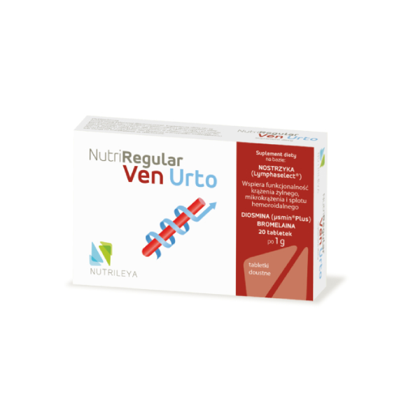 NutriRegular Ven Urto 20 tabletek Nutrileya