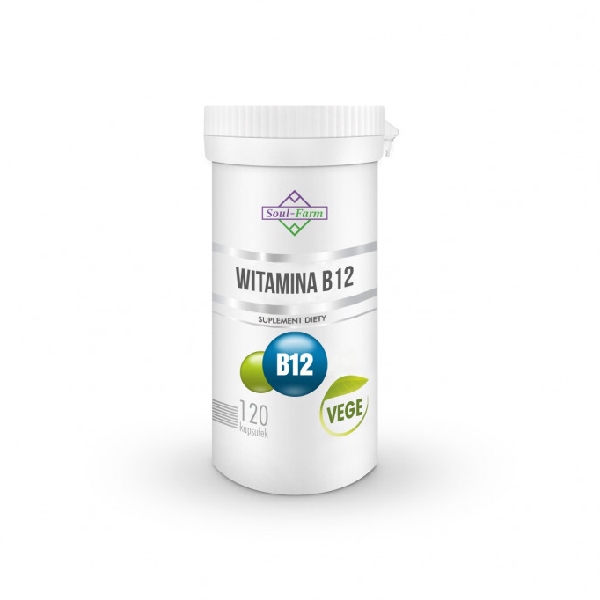 witamina B12, kapsułki, Soul-Farm, 
